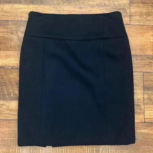 MASSIMO DUTTI BLACK NYLON SKIRT SMALL - Picture 3 of 7